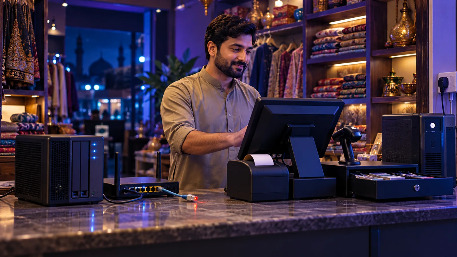 On-premise ERP with offline support: keep the counter working